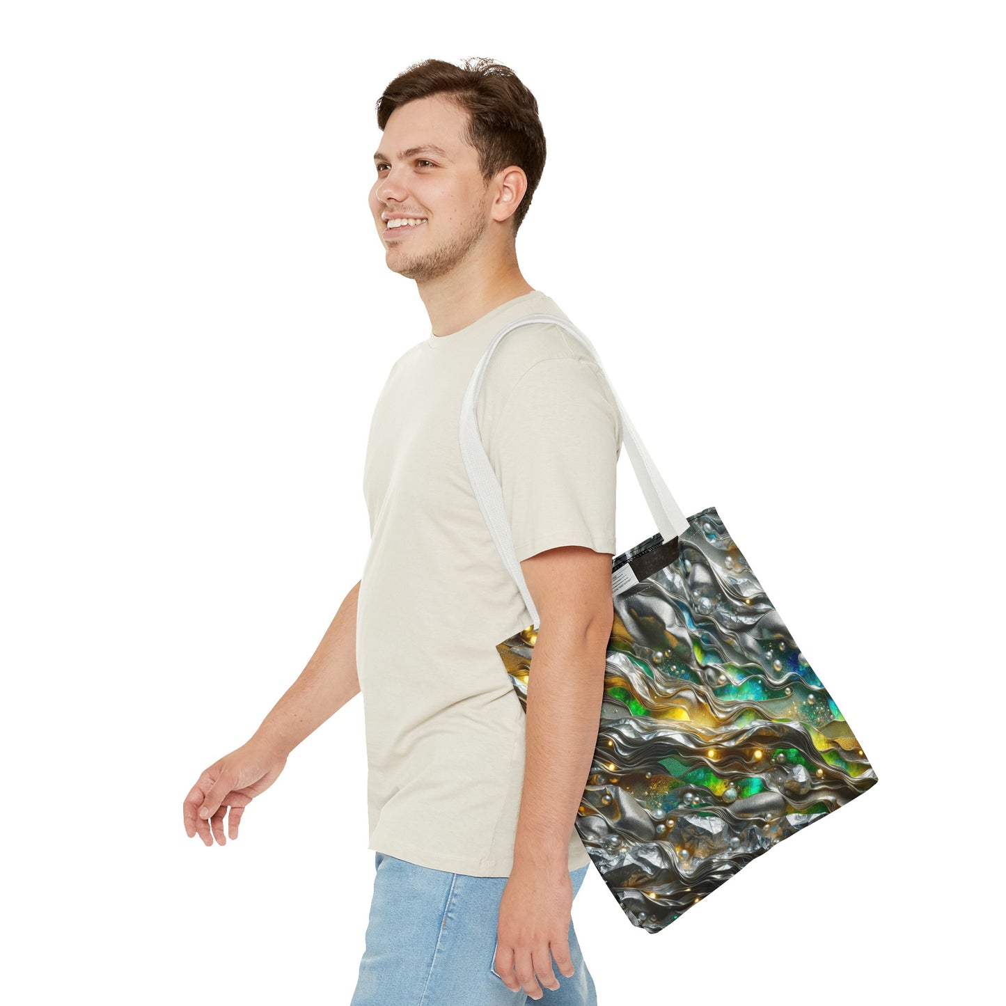 Tote Bag - Chromatic Ribbons ©2024