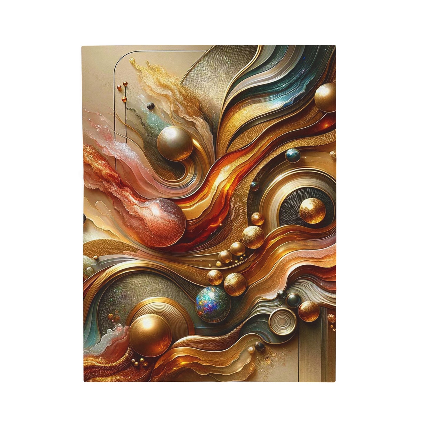 Velveteen Plush Blanket - Love's Impact ©2024