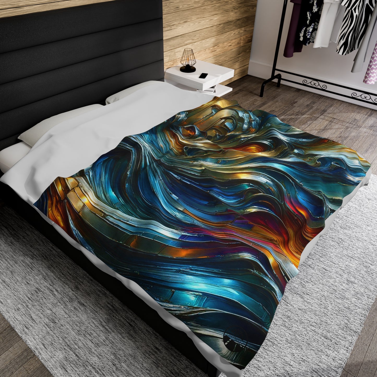 Velveteen Plush Blanket - Moher ©2024