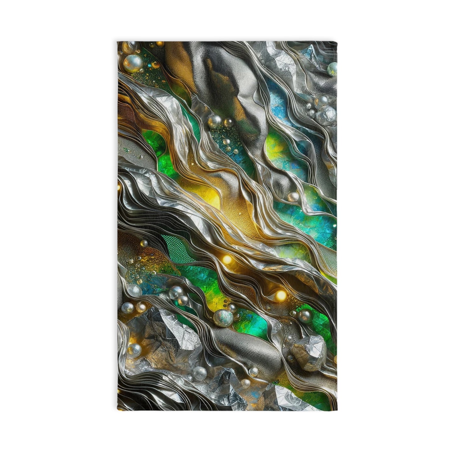 Hand Towel - Chromatic Ribbons ©2024