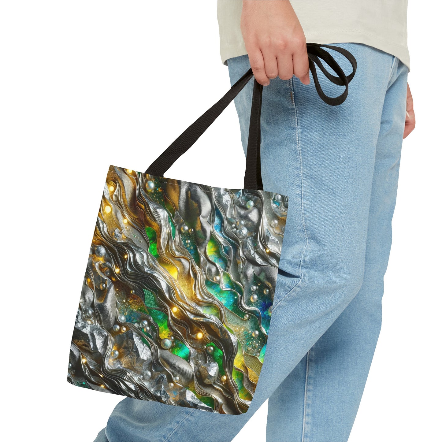 Tote Bag - Chromatic Ribbons ©2024