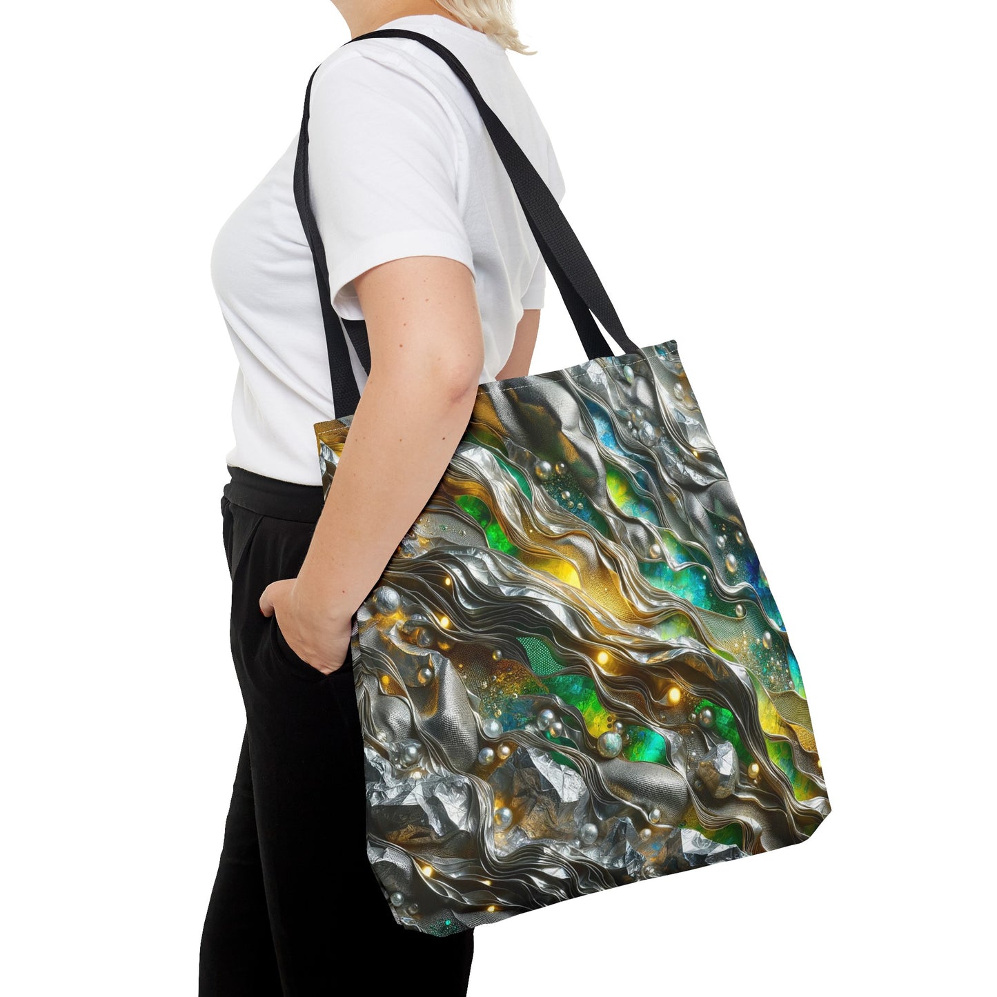 Tote Bag - Chromatic Ribbons ©2024