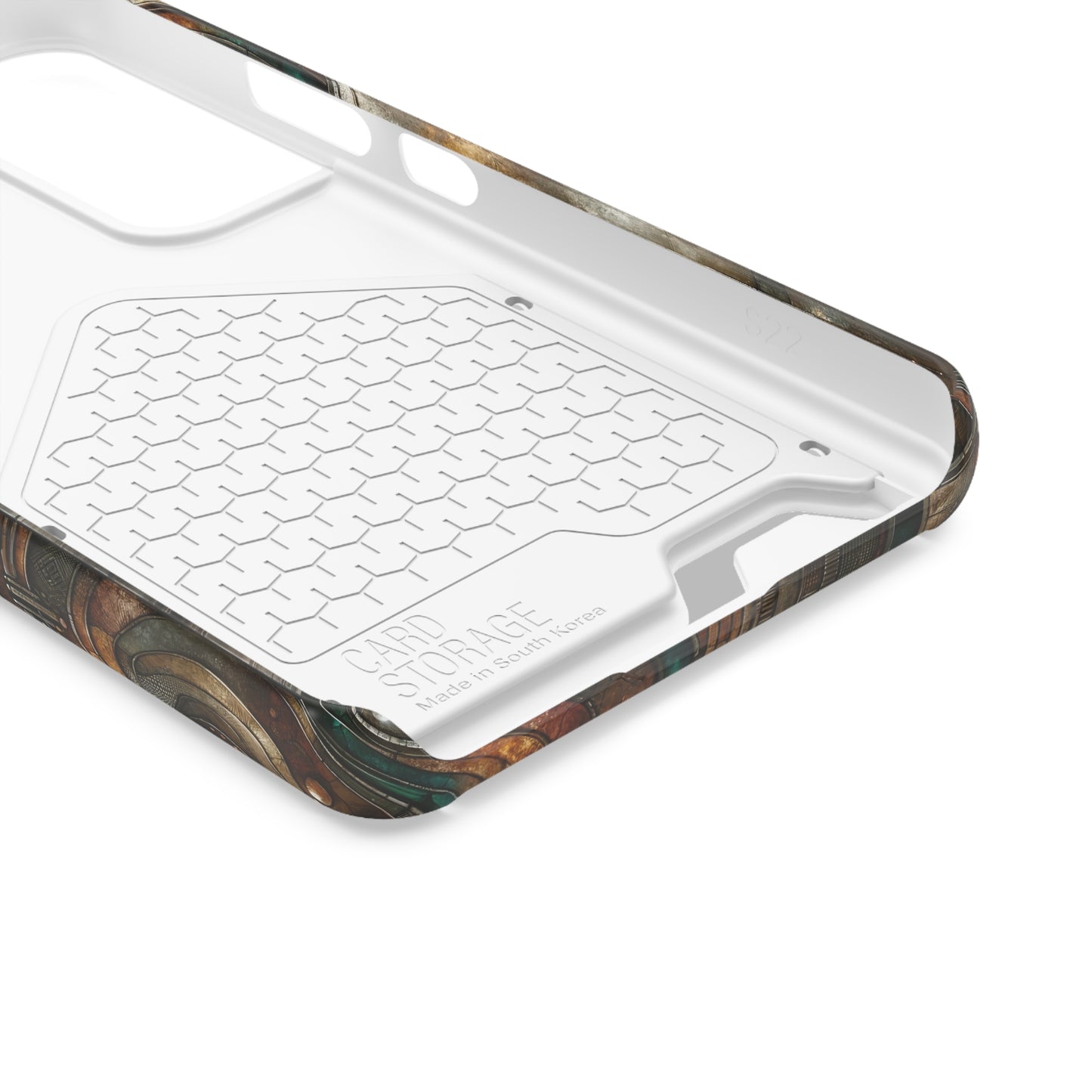 Phone Case with Card Holder - Chromatic Reverie 1 ©2024