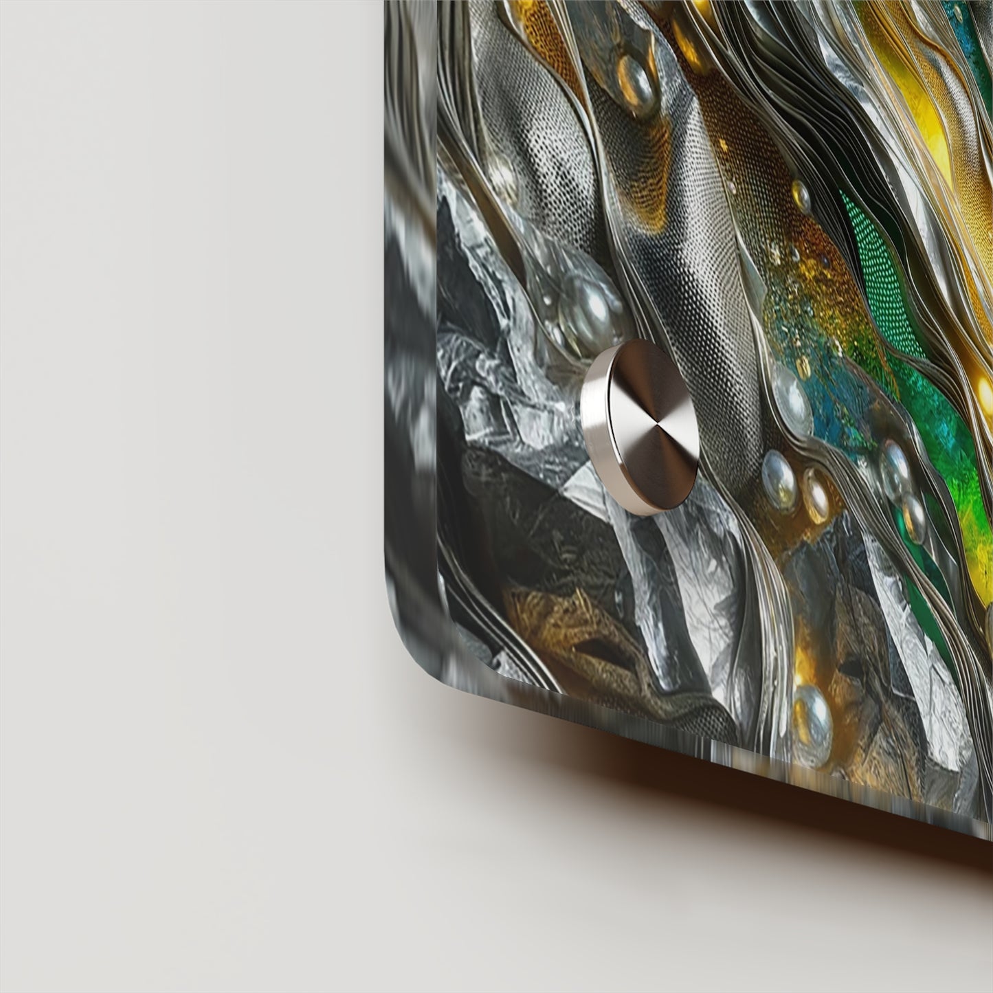 Acrylic Wall Art Panels - Chromatic Ribbons ©2024