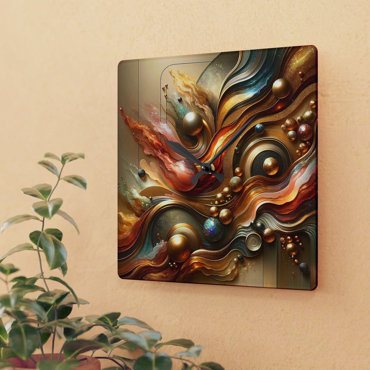 Acrylic Wall Clock - Love's Impact ©2024