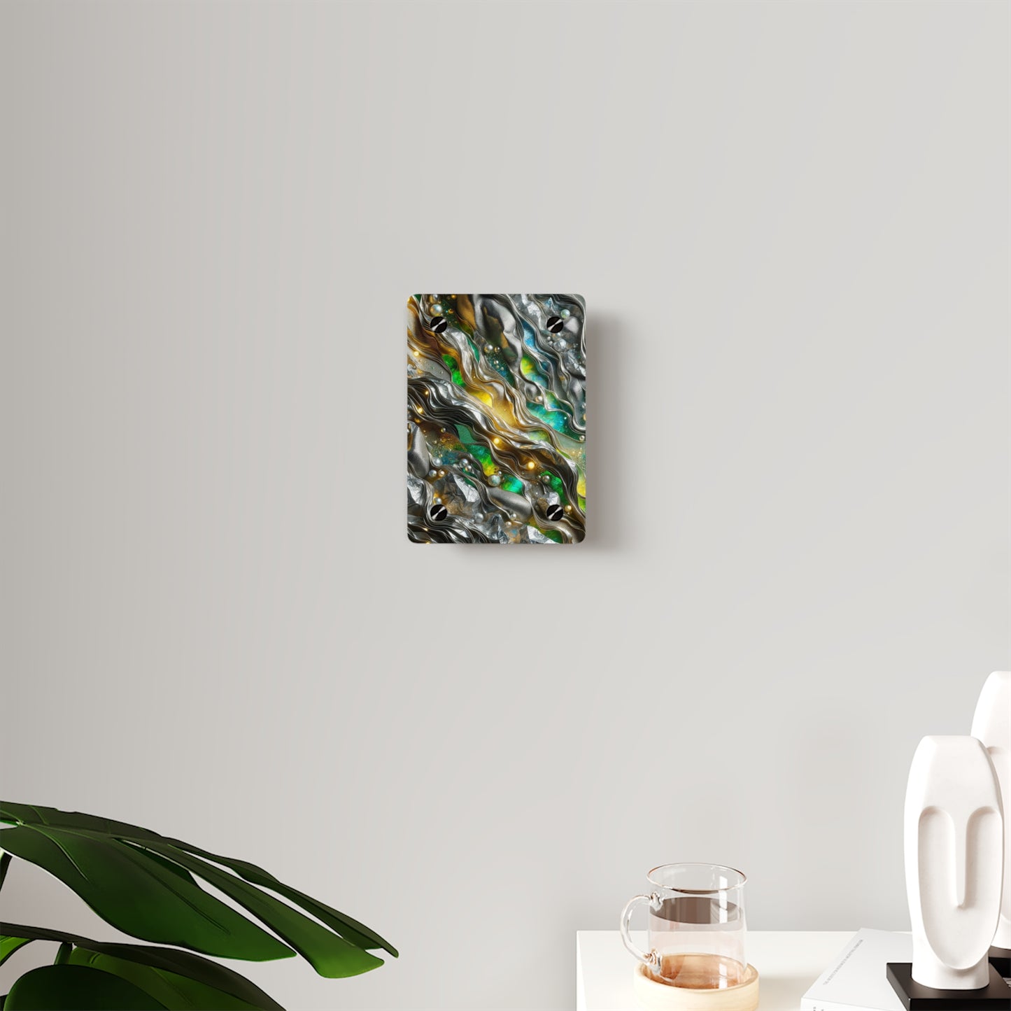 Acrylic Wall Art Panels - Chromatic Ribbons ©2024