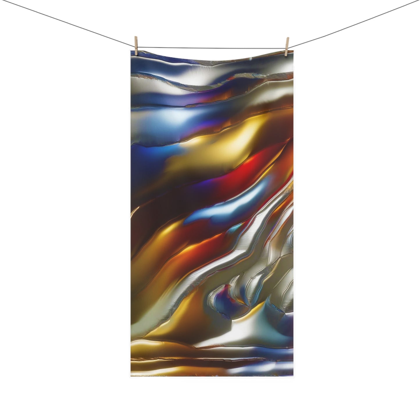 Mink-Cotton Towel - Reflected Memories ©2024