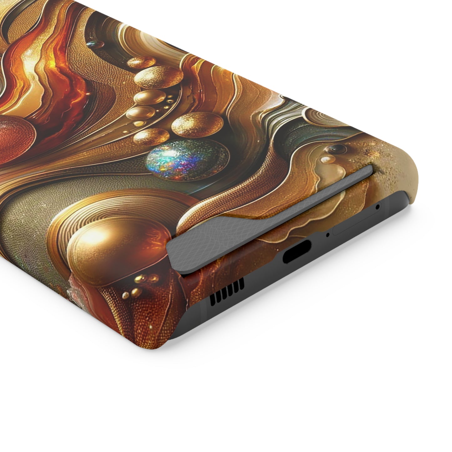 Phone Case with Card Holder - Love's Impact ©2024