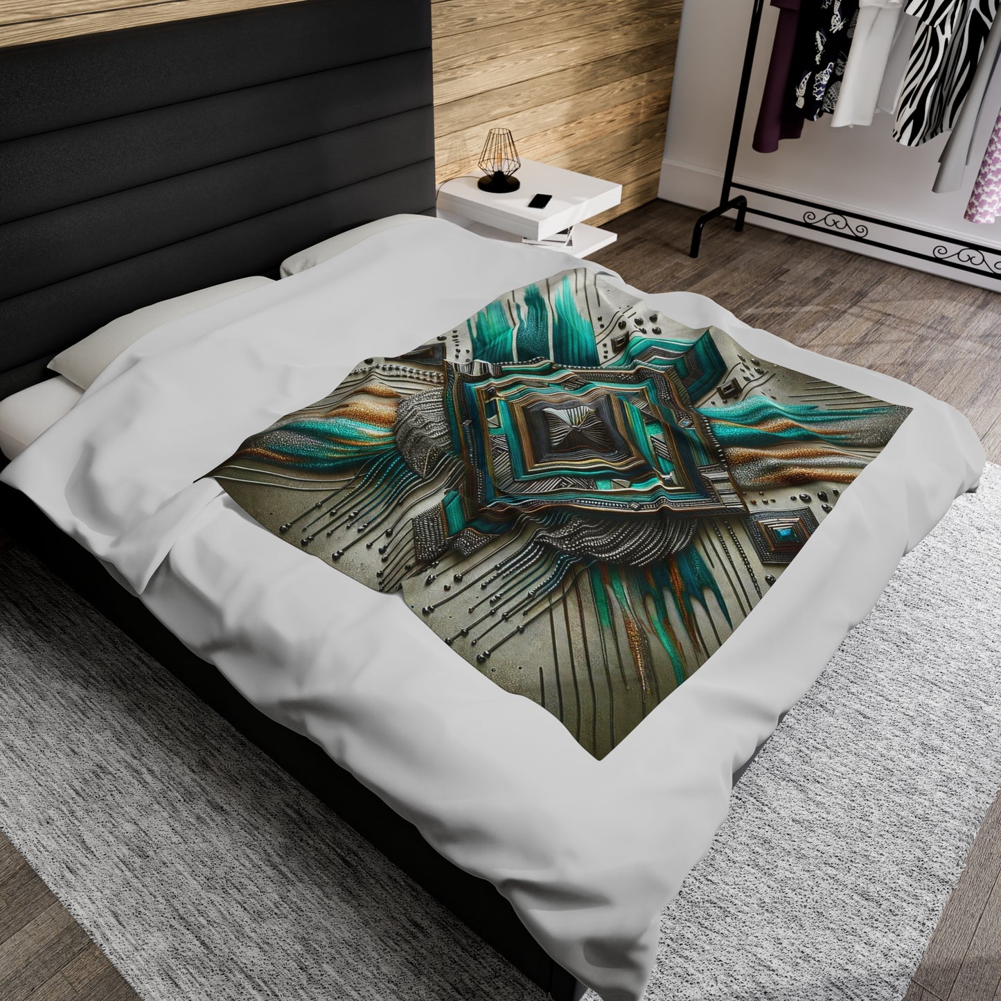 Velveteen Plush Blanket - Navajo ©2024