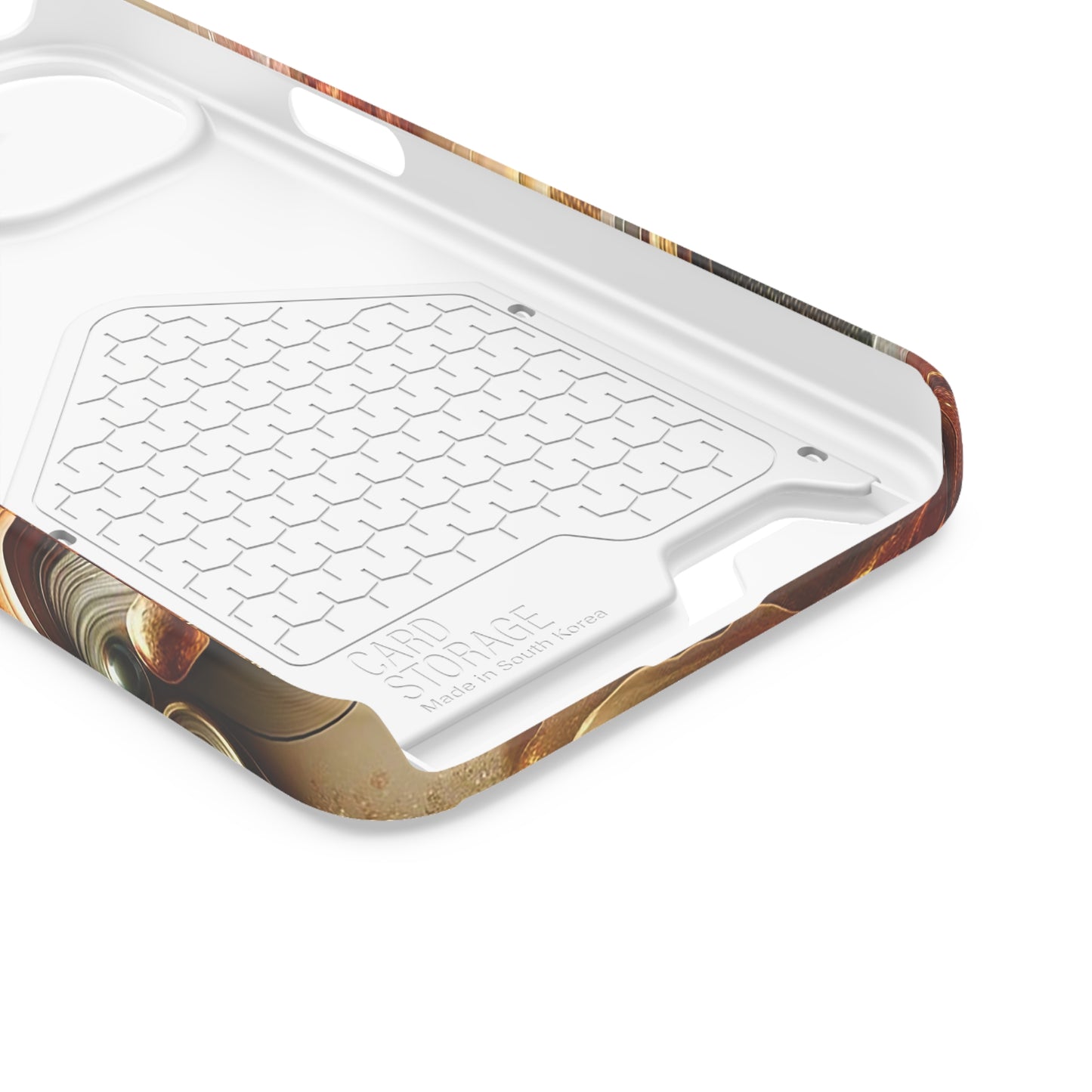 Phone Case with Card Holder - Love's Impact ©2024