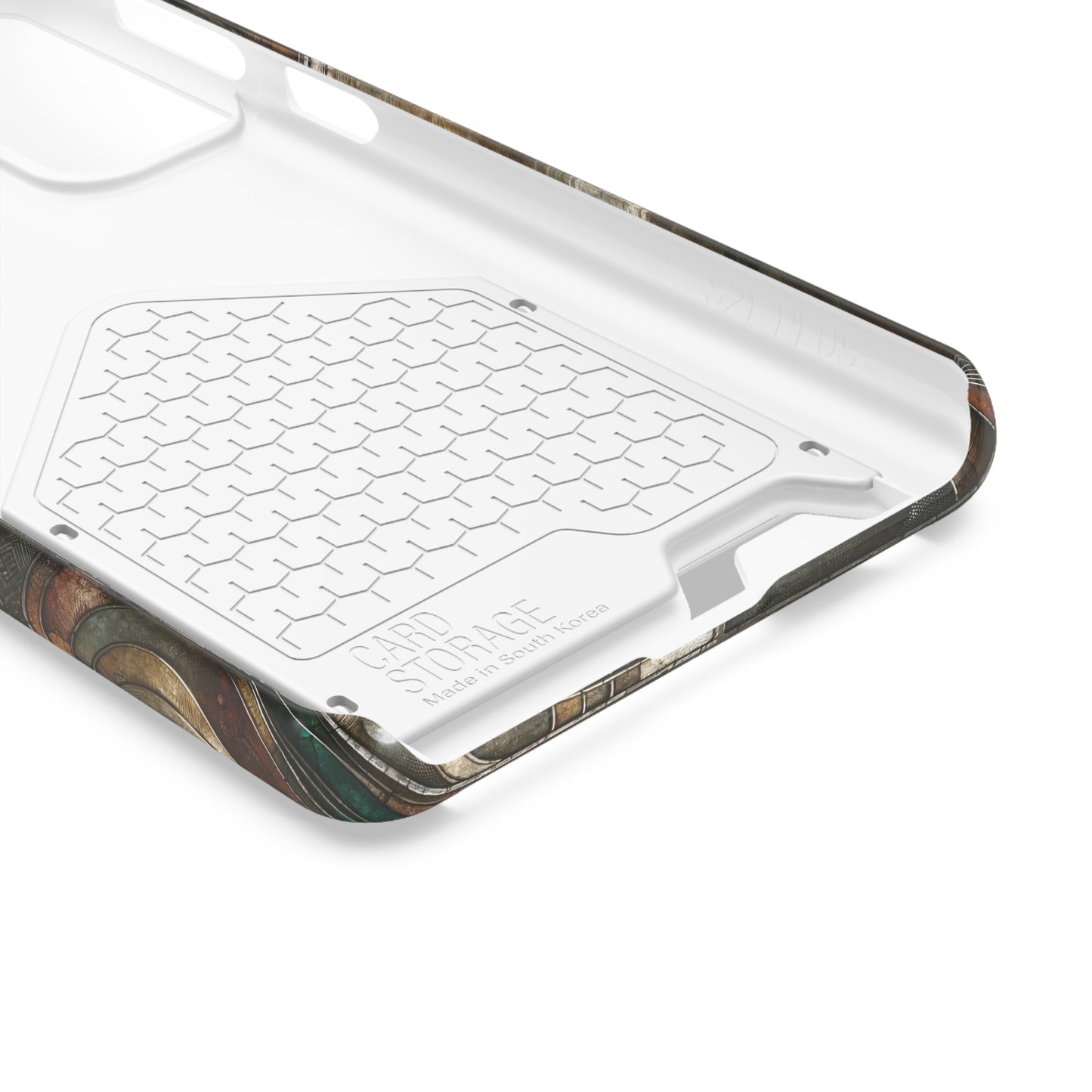 Phone Case with Card Holder - Chromatic Reverie 1 ©2024