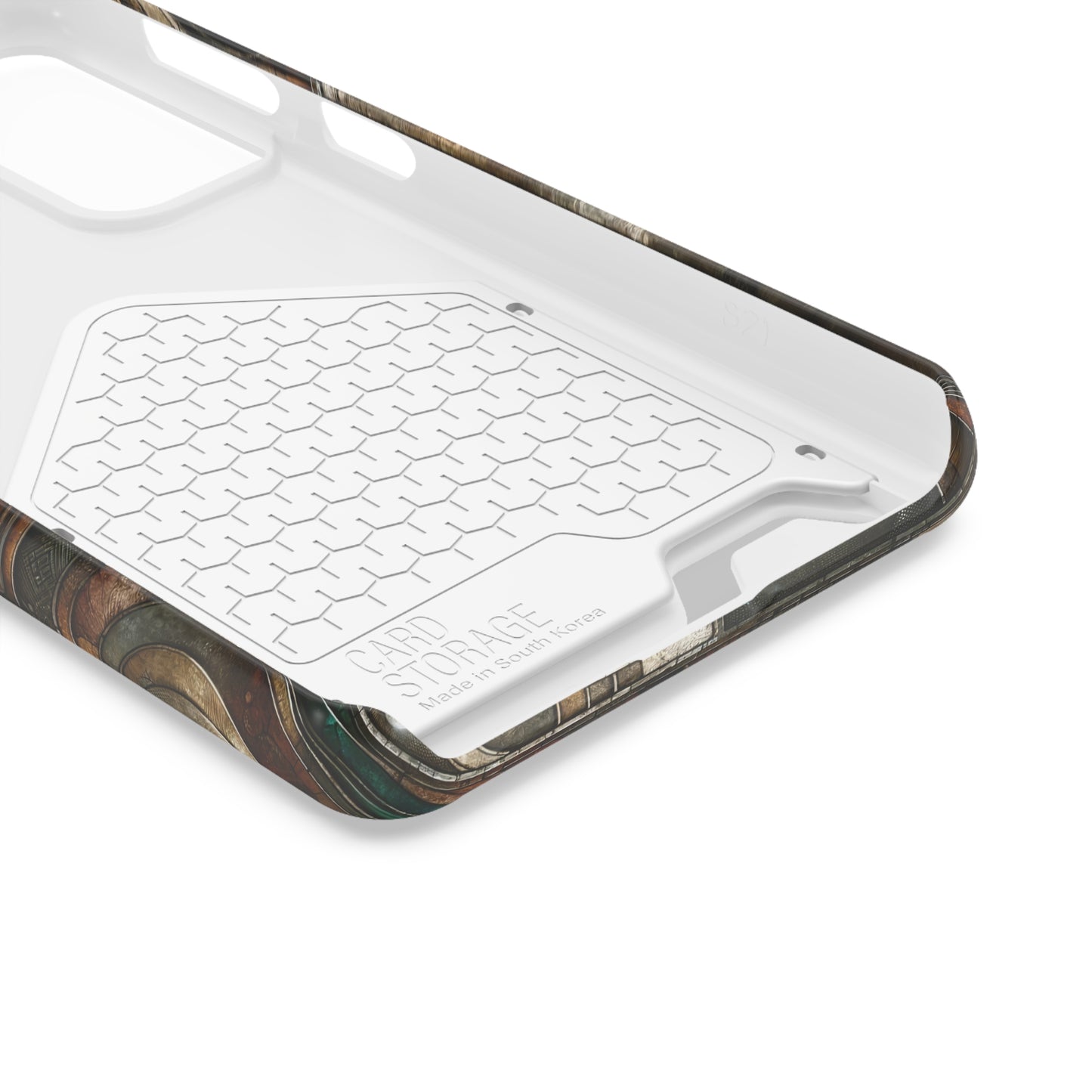 Phone Case with Card Holder - Chromatic Reverie 1 ©2024