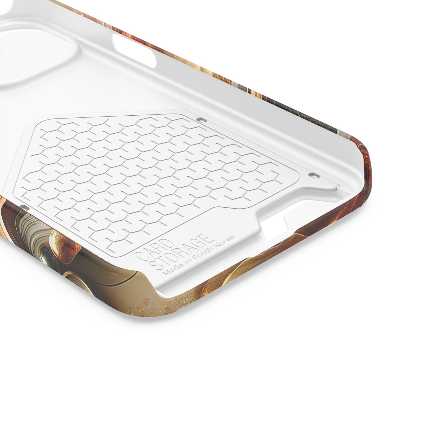 Phone Case with Card Holder - Love's Impact ©2024