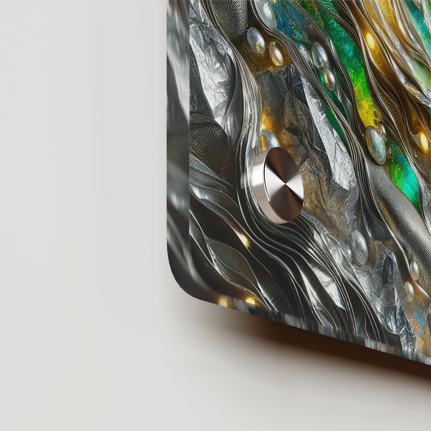 Acrylic Wall Art Panels - Chromatic Ribbons ©2024