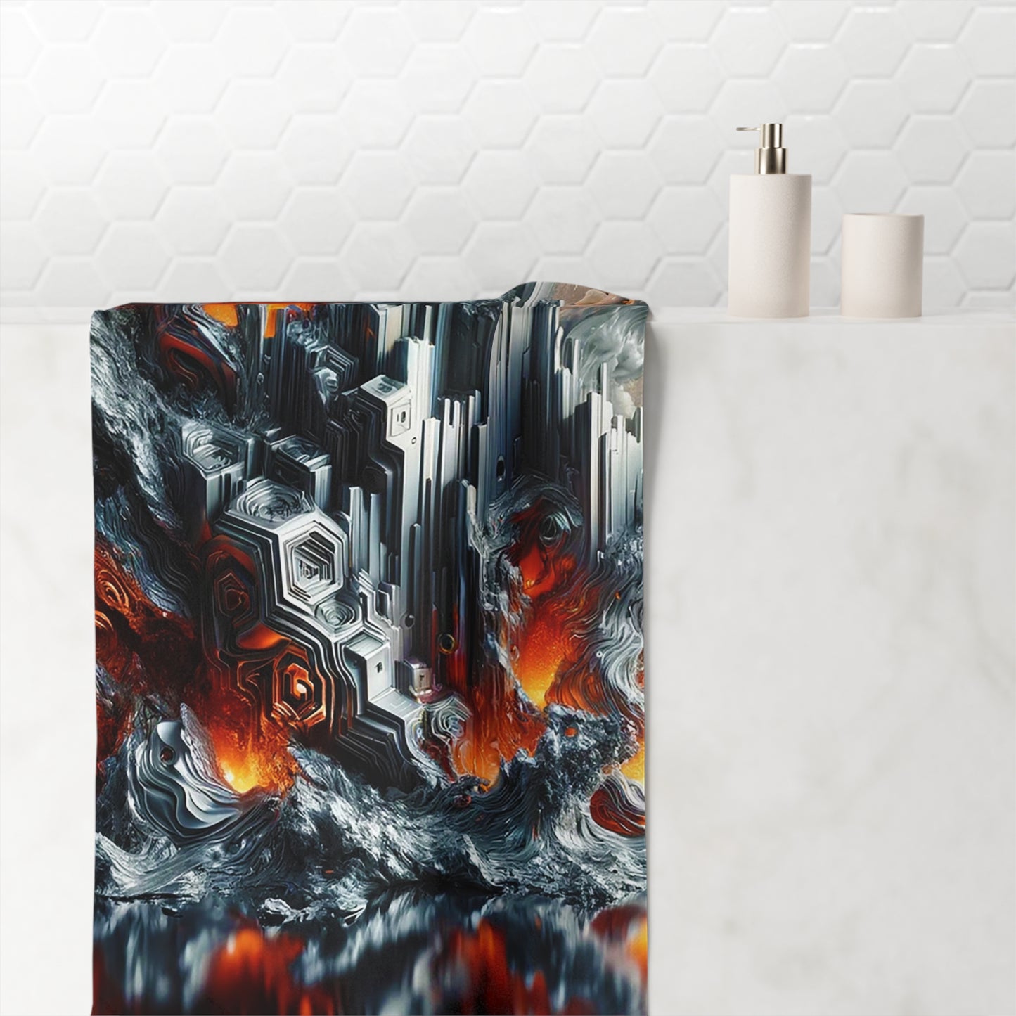 Mink-Cotton Towel - Intolerance ©2024