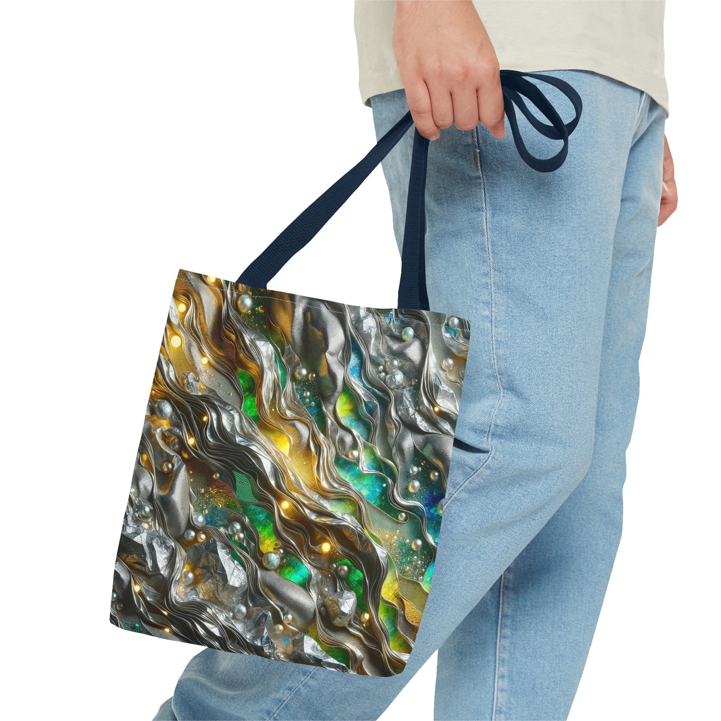 Tote Bag - Chromatic Ribbons ©2024