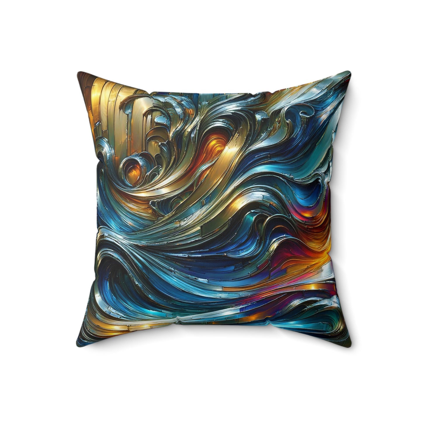 Spun Polyester Square Pillow - Moher ©2024