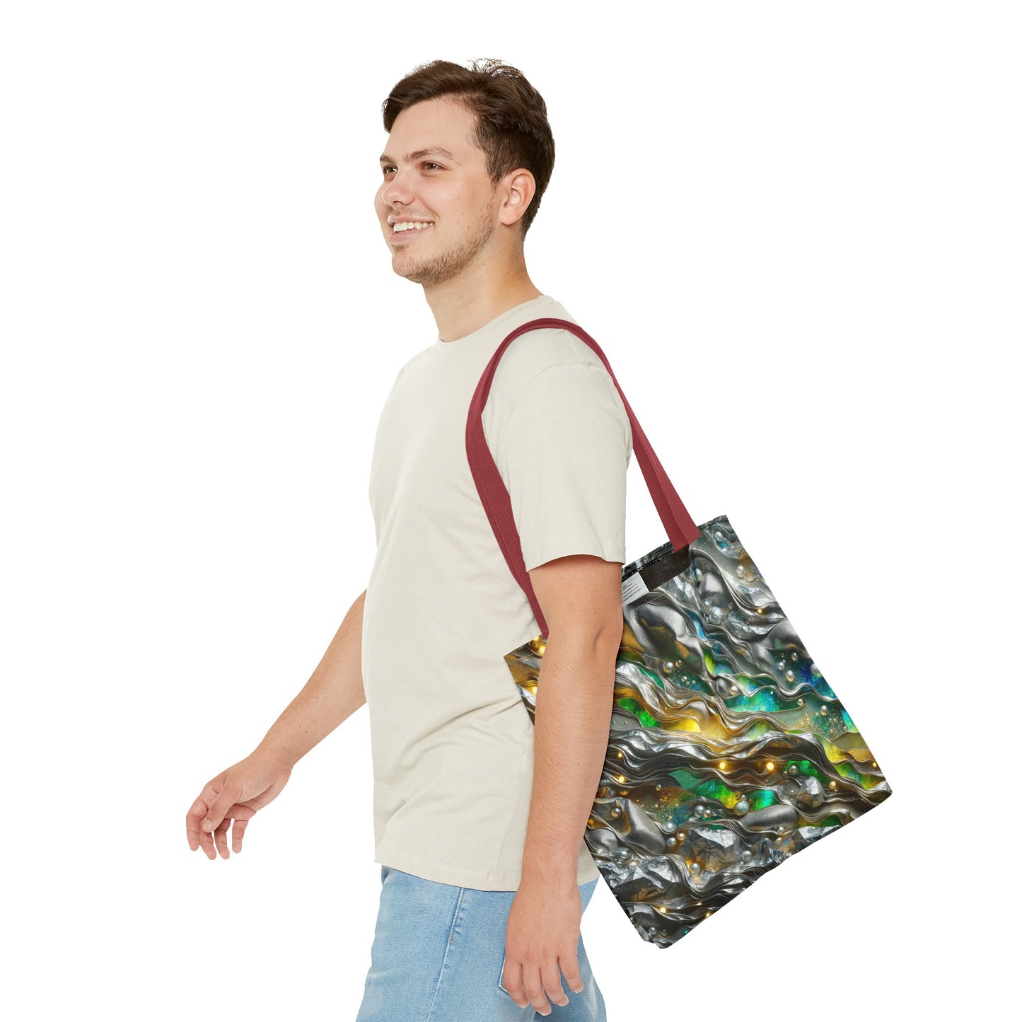 Tote Bag - Chromatic Ribbons ©2024