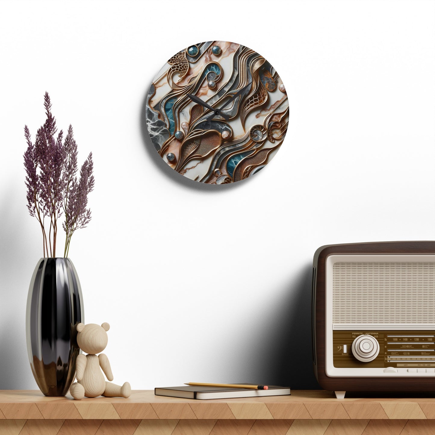 Acrylic Wall Clock - Adorn ©2024