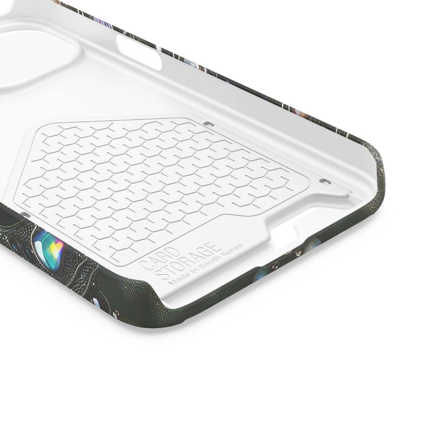 Phone Case with Card Holder - Sophisticated Power ©2024