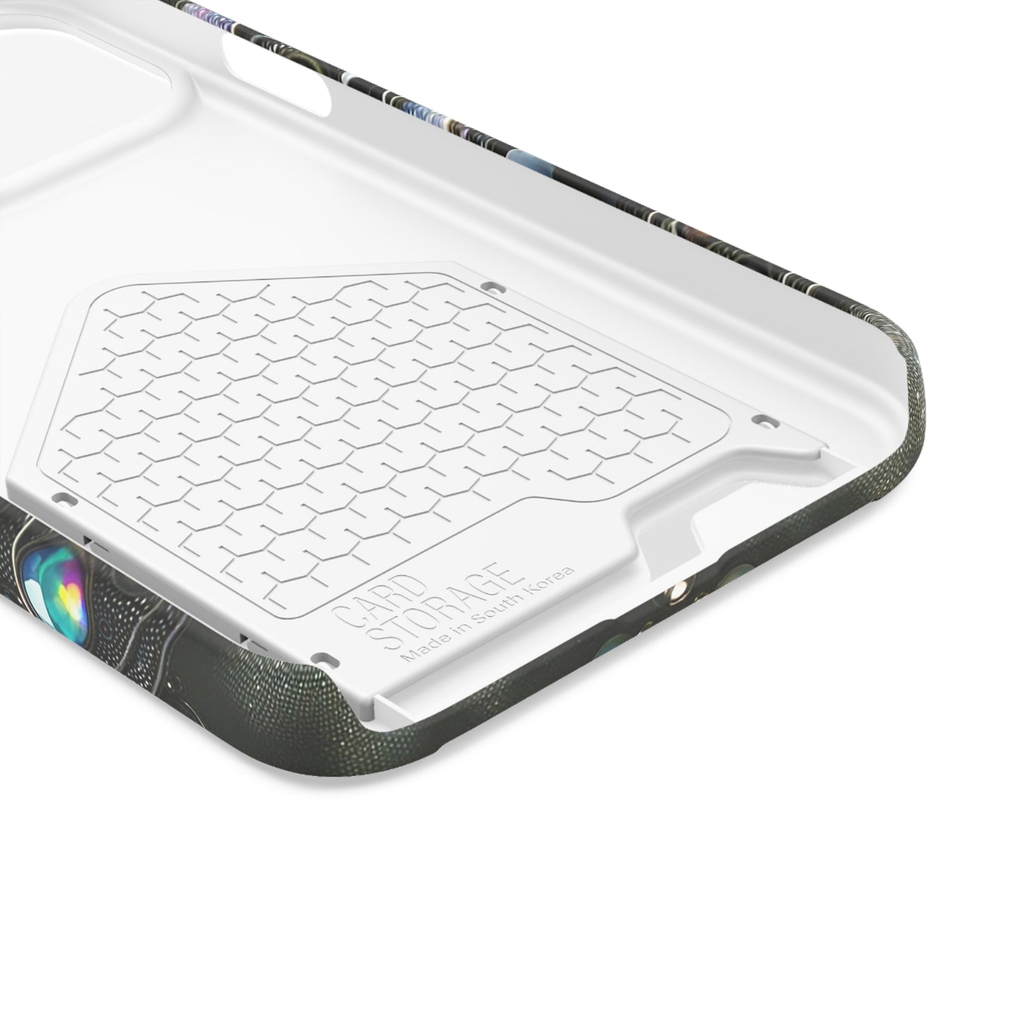 Phone Case with Card Holder - Sophisticated Power ©2024