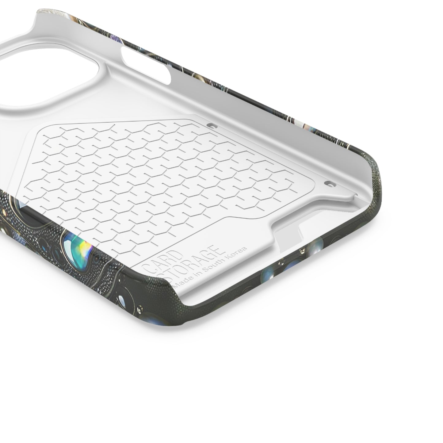 Phone Case with Card Holder - Sophisticated Power ©2024