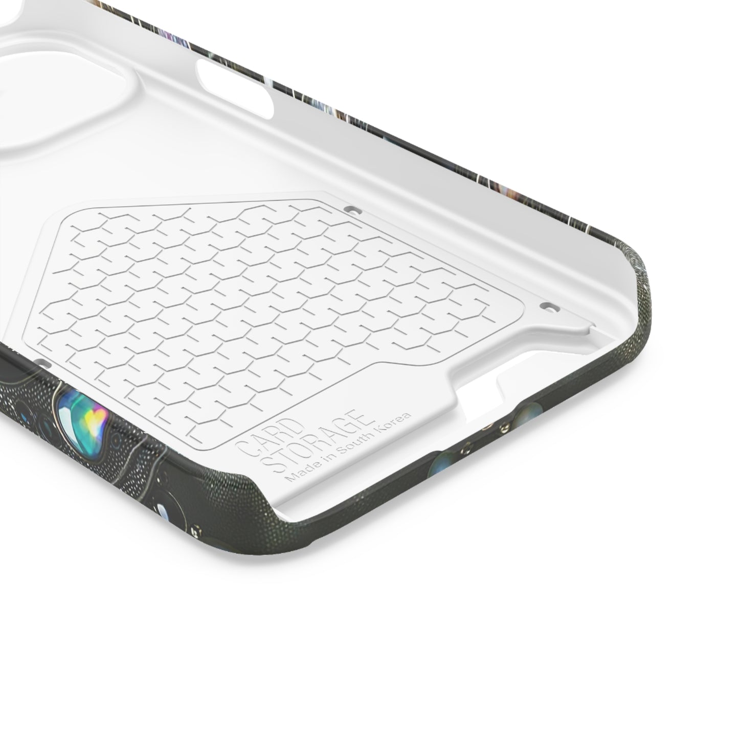 Phone Case with Card Holder - Sophisticated Power ©2024