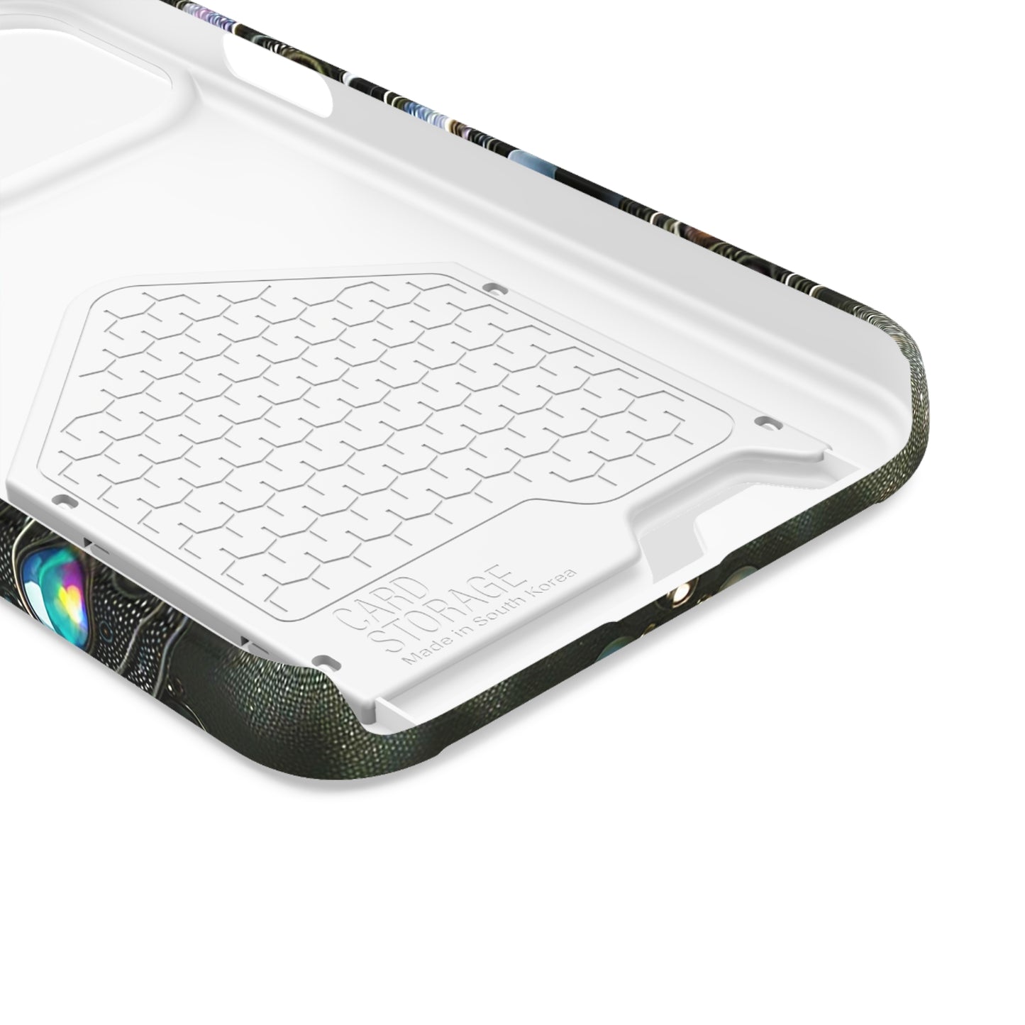 Phone Case with Card Holder - Sophisticated Power ©2024