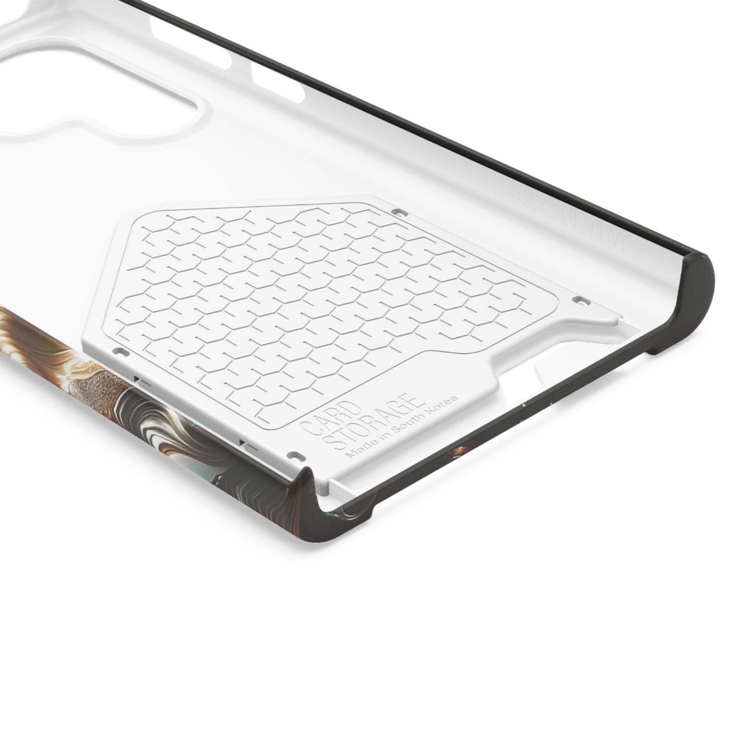 Phone Case with Card Holder - Fused Opulence ©2024