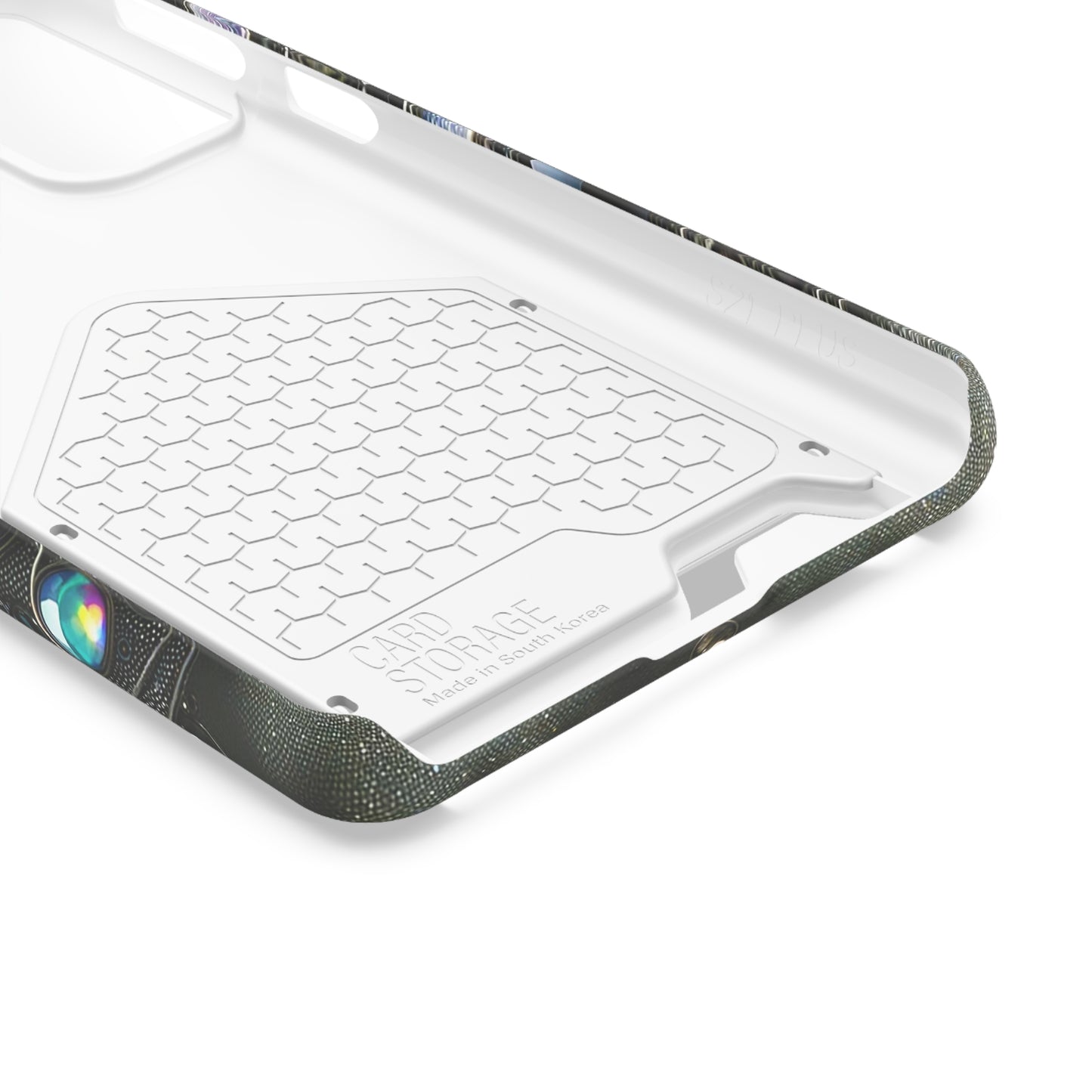 Phone Case with Card Holder - Sophisticated Power ©2024