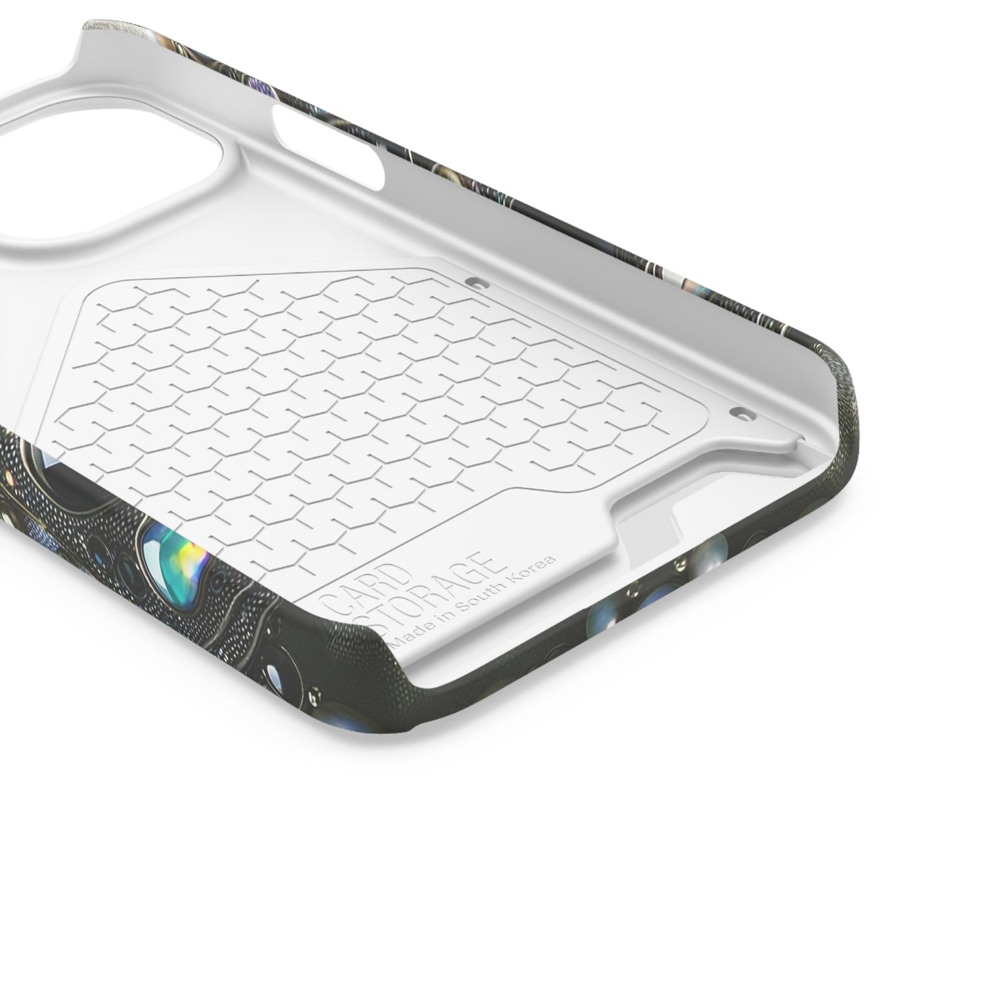 Phone Case with Card Holder - Sophisticated Power ©2024