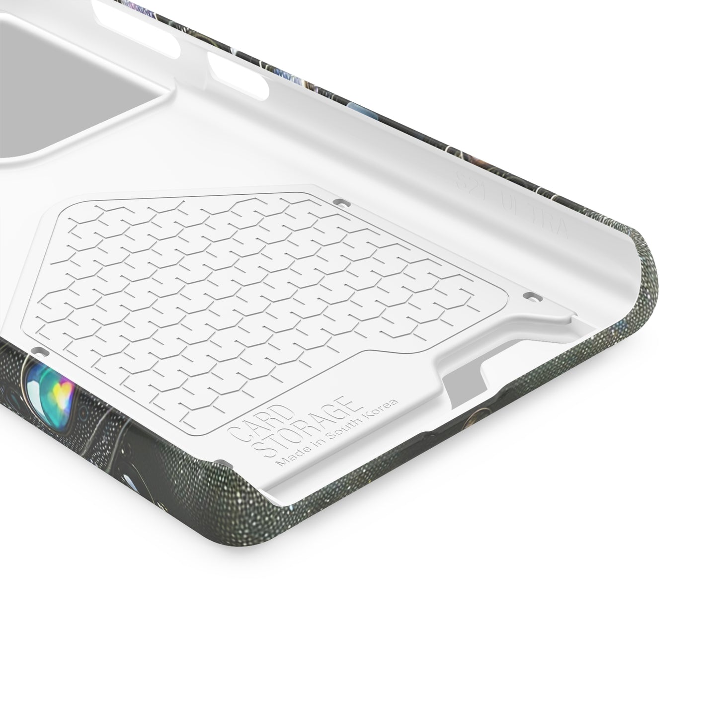 Phone Case with Card Holder - Sophisticated Power ©2024