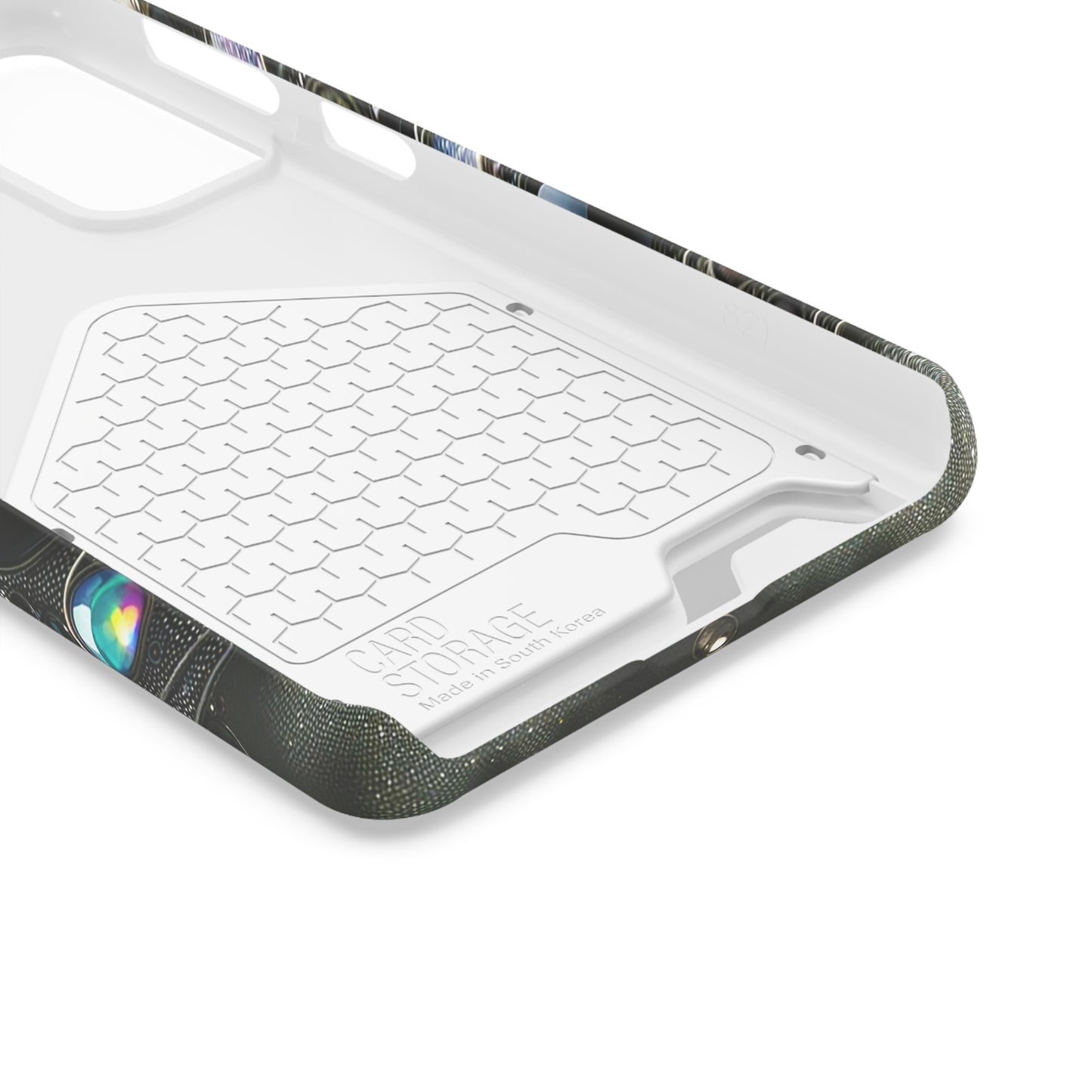 Phone Case with Card Holder - Sophisticated Power ©2024