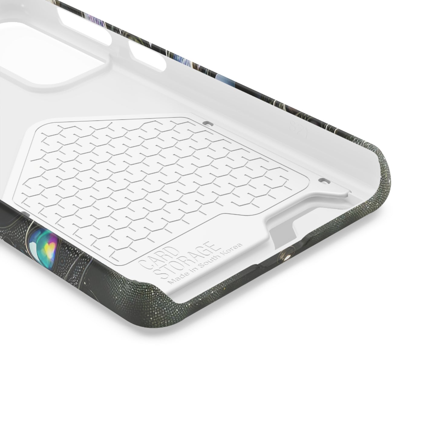 Phone Case with Card Holder - Sophisticated Power ©2024